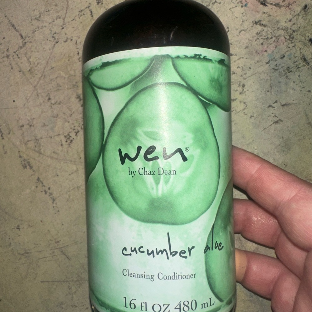 WEN Cucumber Aloe Cleansing Conditioner - Green and White new 16oz